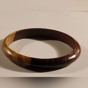 Natural All Wood Bangle Bracelet